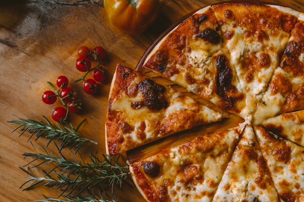 Italian food prepared at Ernie's Pizza